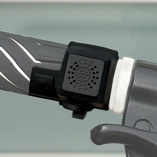 Yowl Rechargeable Bike Horn with Squeeze Trigger for Instant Alerts (Right Handlebar | Black)